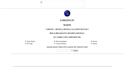Desktop Screenshot of maine.lodgingwizard.com