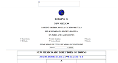 Desktop Screenshot of newmexico.lodgingwizard.com